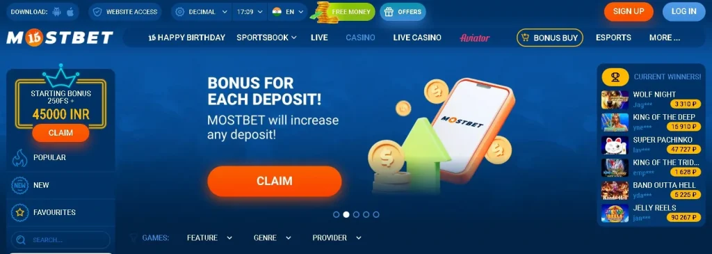 Mostbet Casino PL